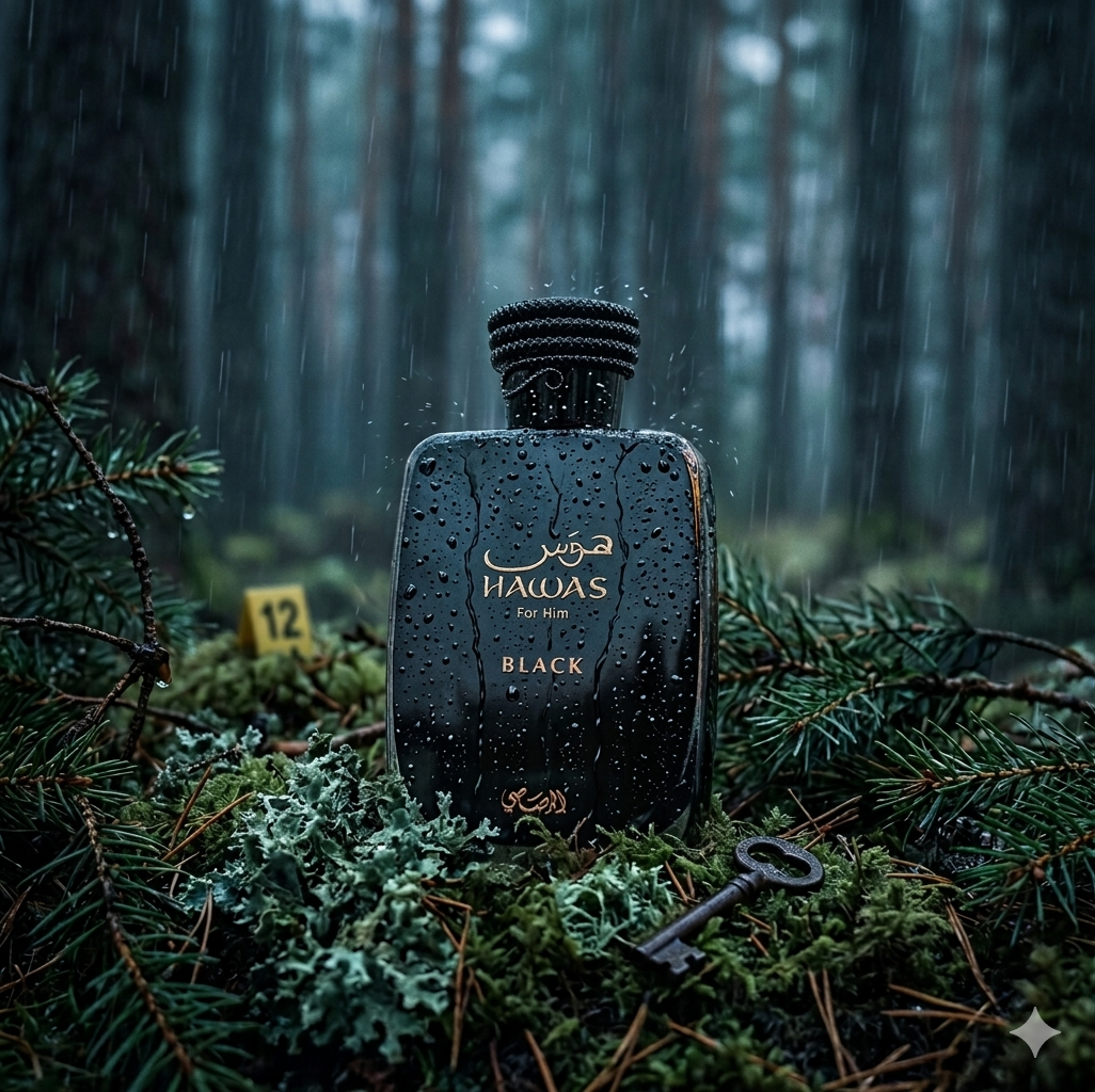 Rasasi Hawas Black Perfume for Men – 100Ml