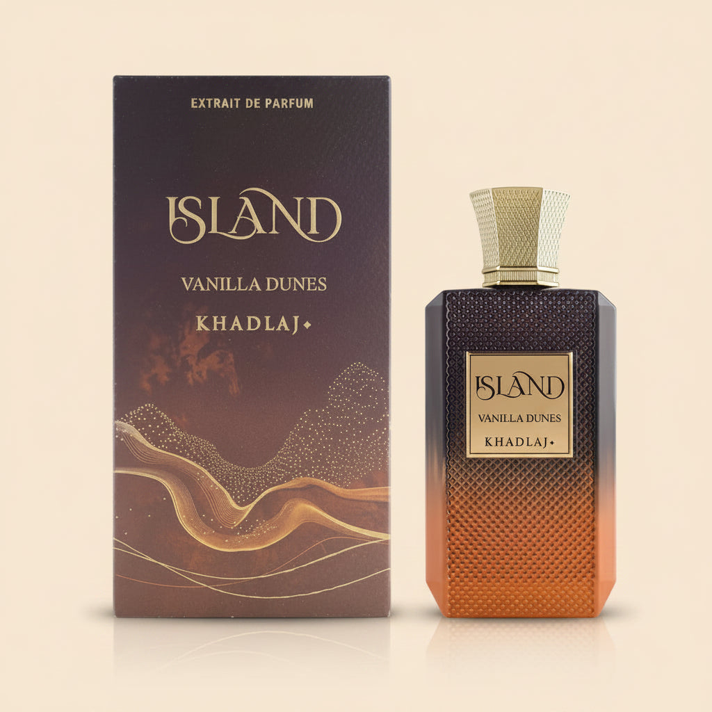 KHADLAJ ISLAND VANILLA DUNES 100 ML EXTRAIT DE PARFUM SPRAY - Khadlaj Perfumes