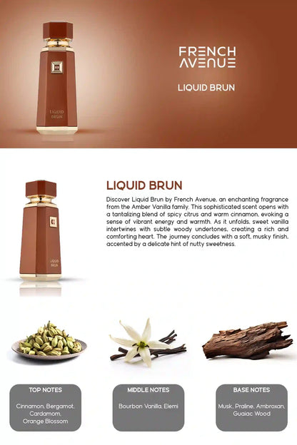 French Avenue Liquid Brun Perfume for Women & Men – 100Ml
