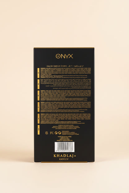 KHADLAJ ONYX GOLD 100 ML EAU DE PARFUM FOR MEN - Khadlaj Perfumes