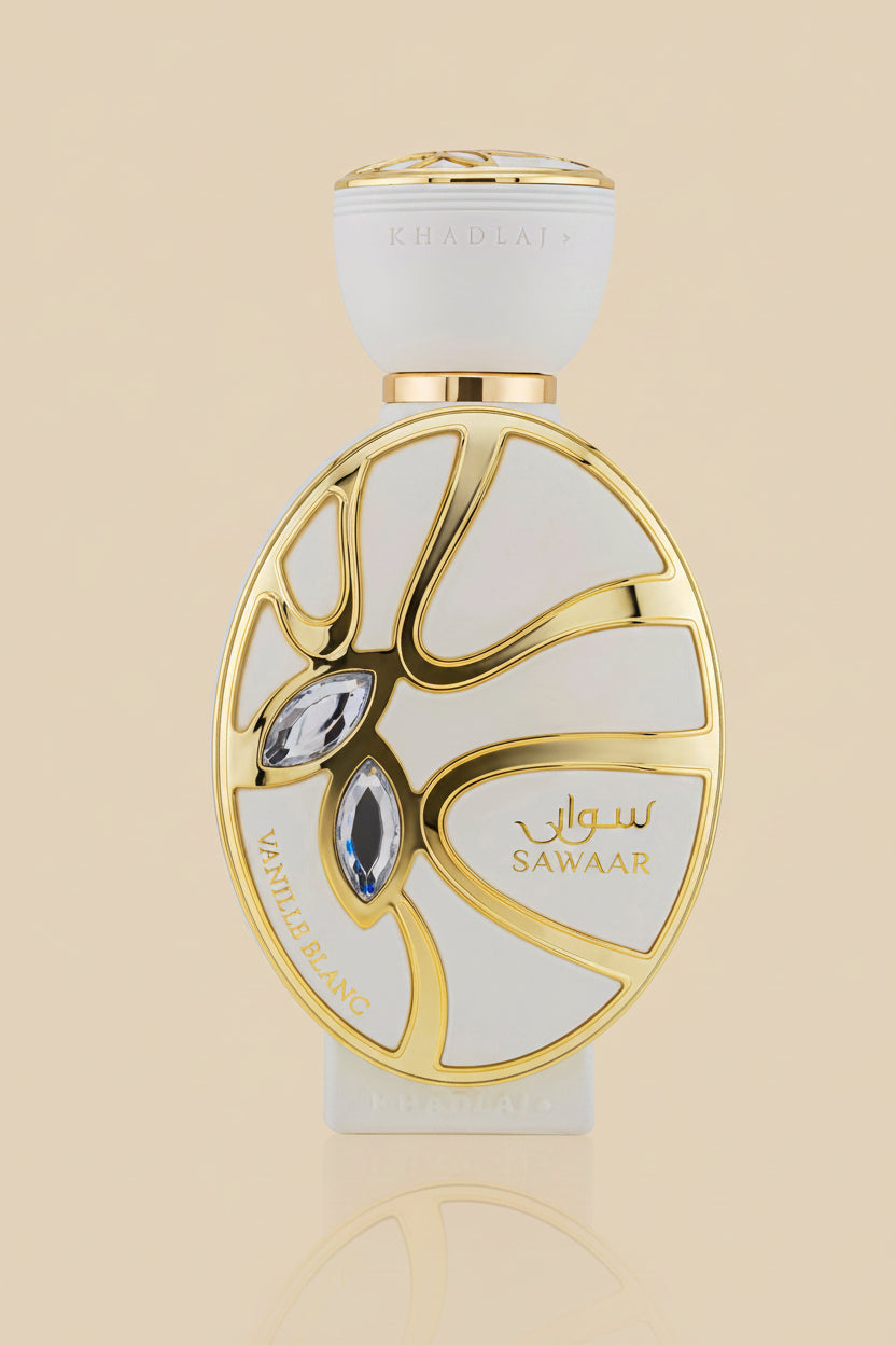 SAWAAR VANILLE BLANC 100 ML EXTRAIT DE PARFUM SPRAY FOR WOMEN - Khadlaj Perfumes