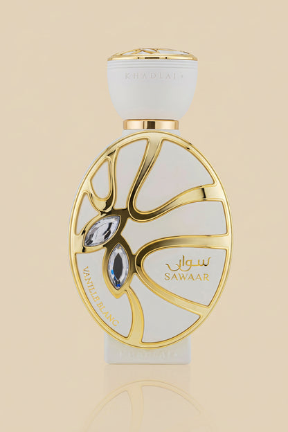 SAWAAR VANILLE BLANC 100 ML EXTRAIT DE PARFUM SPRAY FOR WOMEN - Khadlaj Perfumes